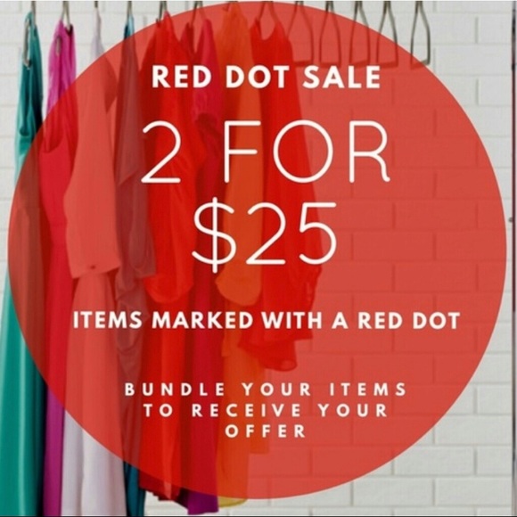 Make a bundle of 2 red dot items and offer $25 ! - Picture 1 of 1
